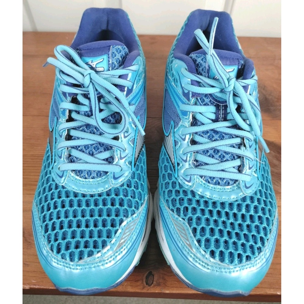Mizuno‎ Wave Creation 17 Running Shoes Blue Purple Women's Size 8 J1GD151801